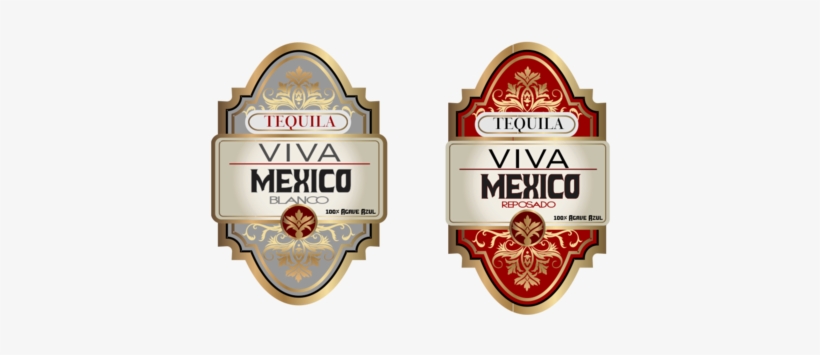 Traditional Yet Elegant Tequila Label Other Draft - Label, transparent png