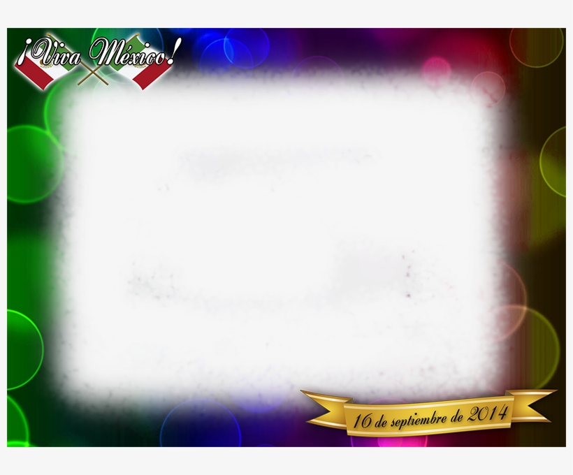 Muestra En Baja Resolución Del Marco En Que También - Marcos Para Fotos De Viva Mexico, transparent png