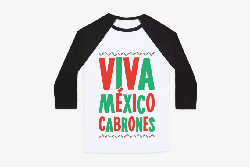Viva Mexico Cabrones Baseball Tee - T Shirt Porco Rosso, transparent png