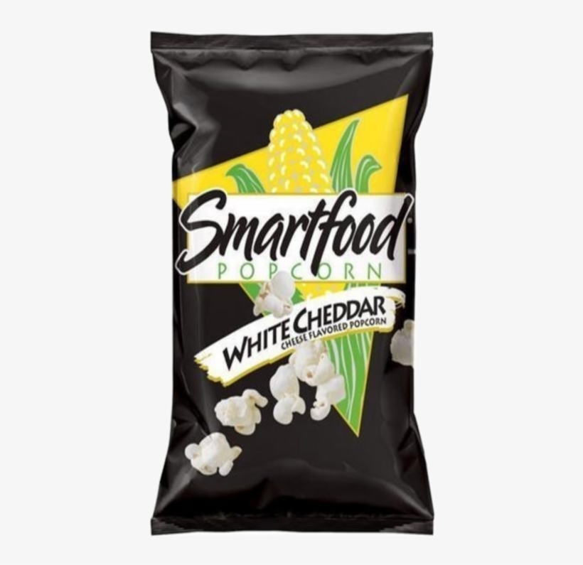 Smartfood White Cheddar Cheese Flavored Popcorn - Smartfood White Cheddar Cheese Popcorn - 1 Oz Bag, transparent png