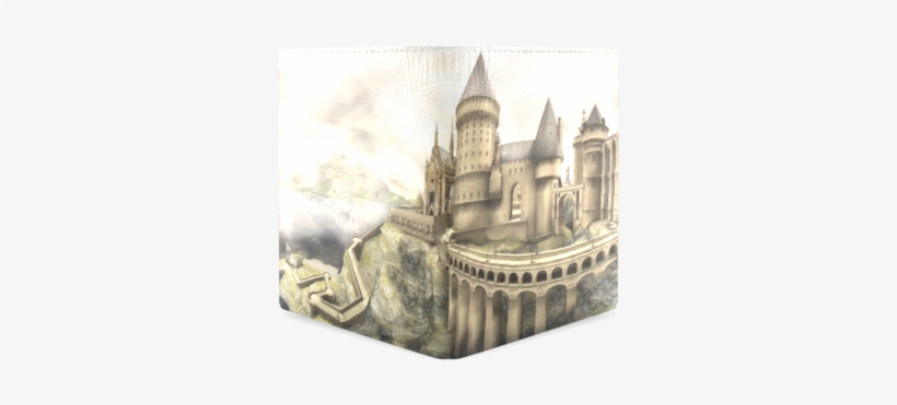 Psylocke Men's Leather Wallet With Hogwarts Castle - Harry Potter Y La Orden, transparent png