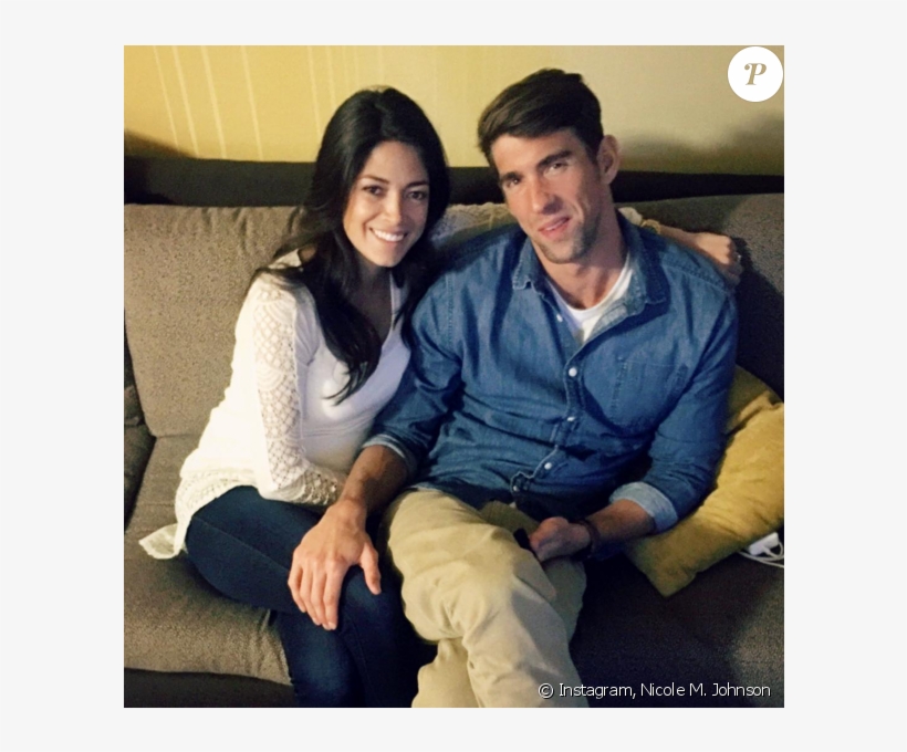 Michael Phelps Et Nicole M - Michael Phelps Et Sa Femme, transparent png