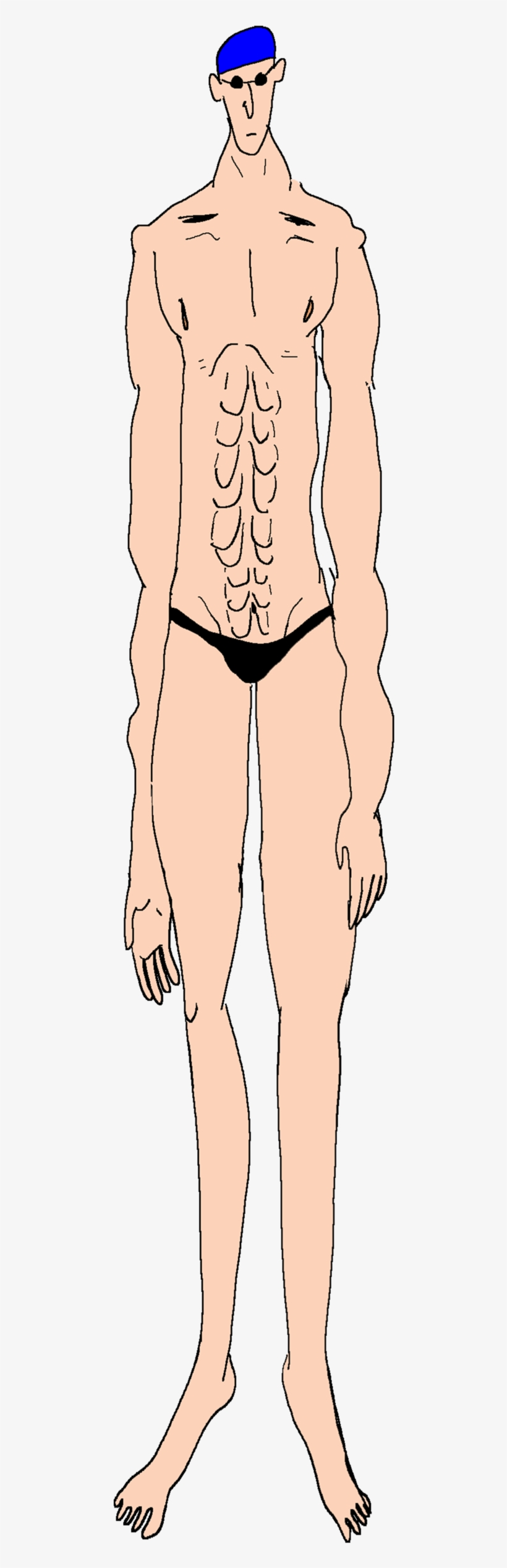 During The Last Olympics, Michael Phelps Was Known - Male, transparent png