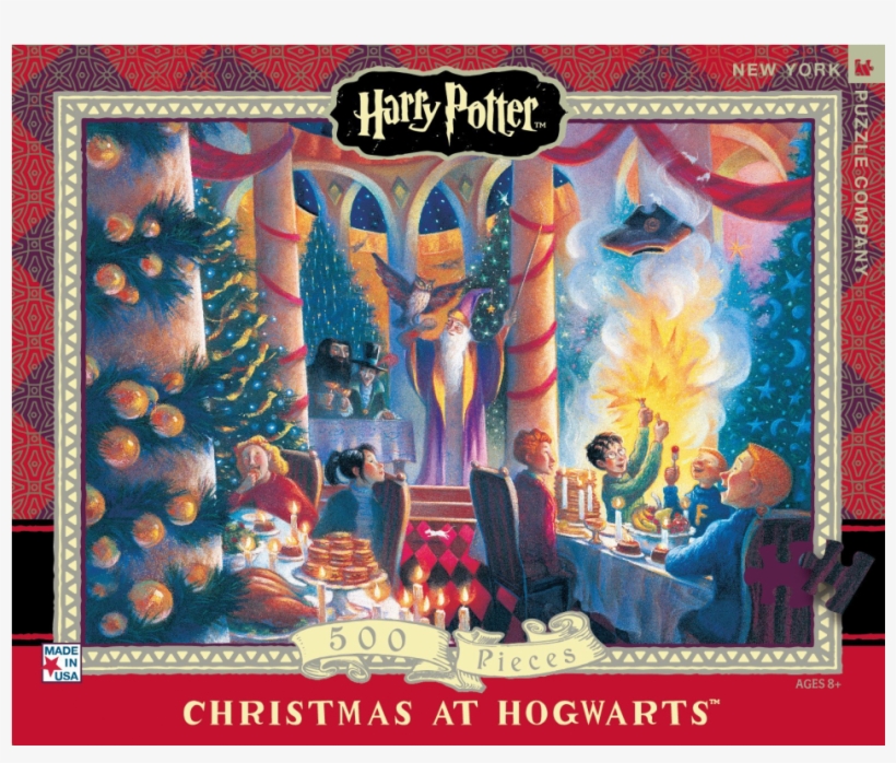Price - 35 - 90 Лв - - New York Puzzle Company - Harry Potter Christmas, transparent png