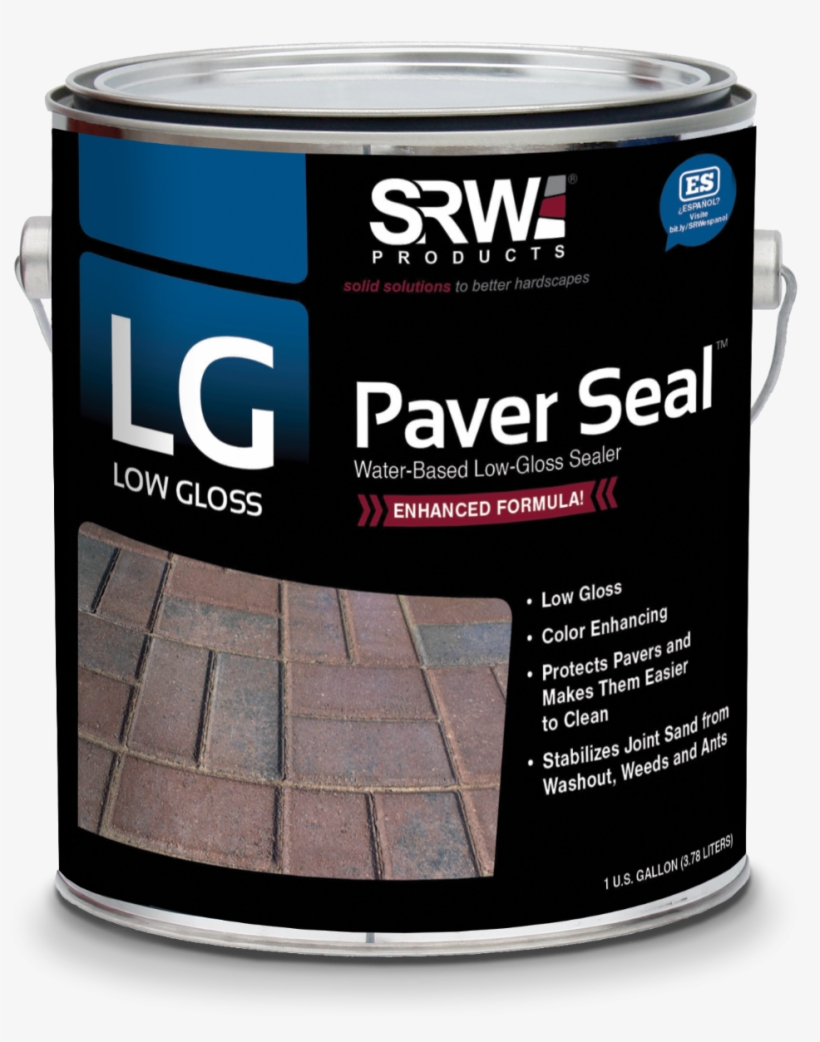 Srw Low Gloss Paver Seal 1 Gallon - High Gloss Paver Sealer 1 Gallon, transparent png