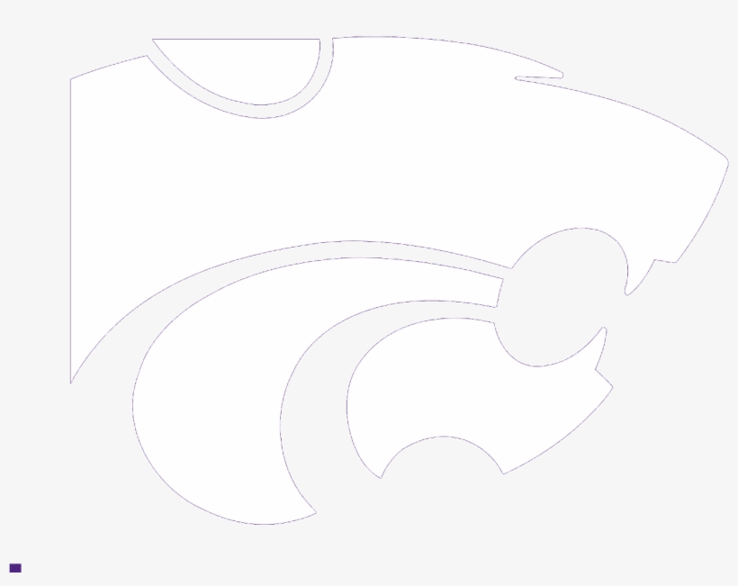 Kstate Wildcat Logo - Sketch, transparent png