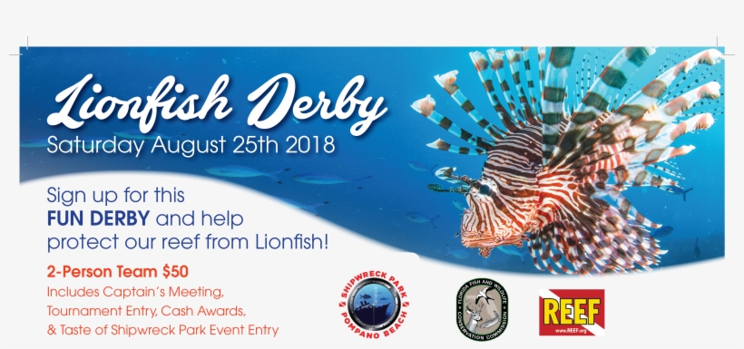 Lion Fish Derby & Tasting - Lionfish, transparent png