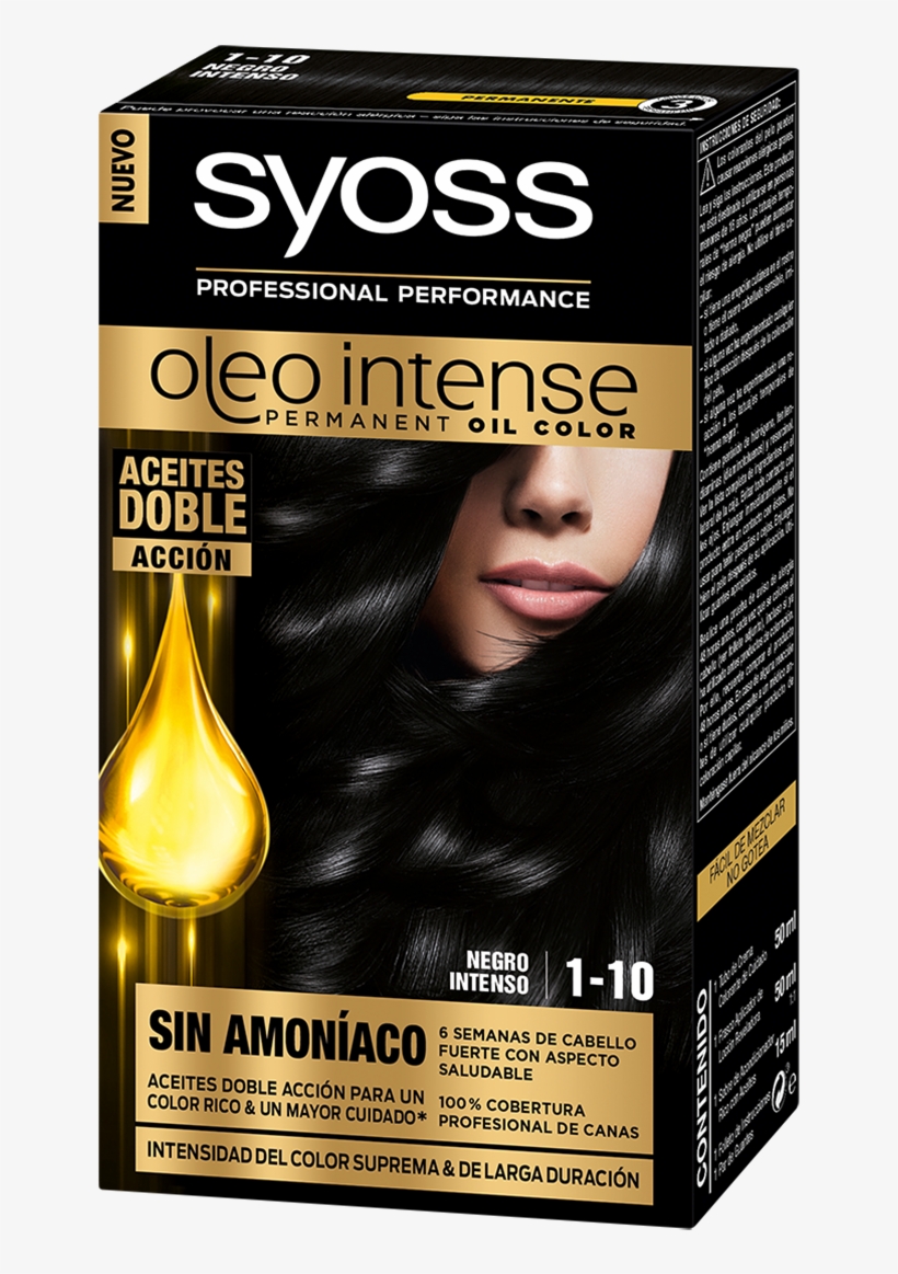 Syoss 1 - 10 - Syoss Oleo Intense 1 10, transparent png