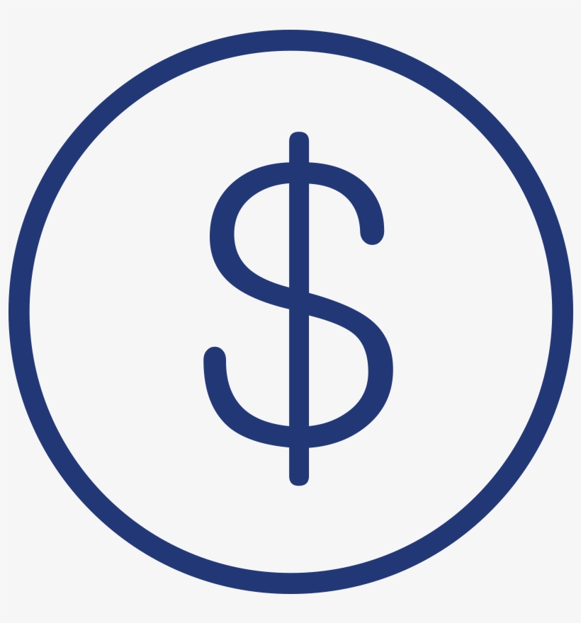 A 50% Increase In The Income Of Members Of Target Fishing - Dollar Mark Icon, transparent png