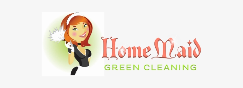 Home Maid Green Cleaning - Cleaning Logo With Maid, transparent png