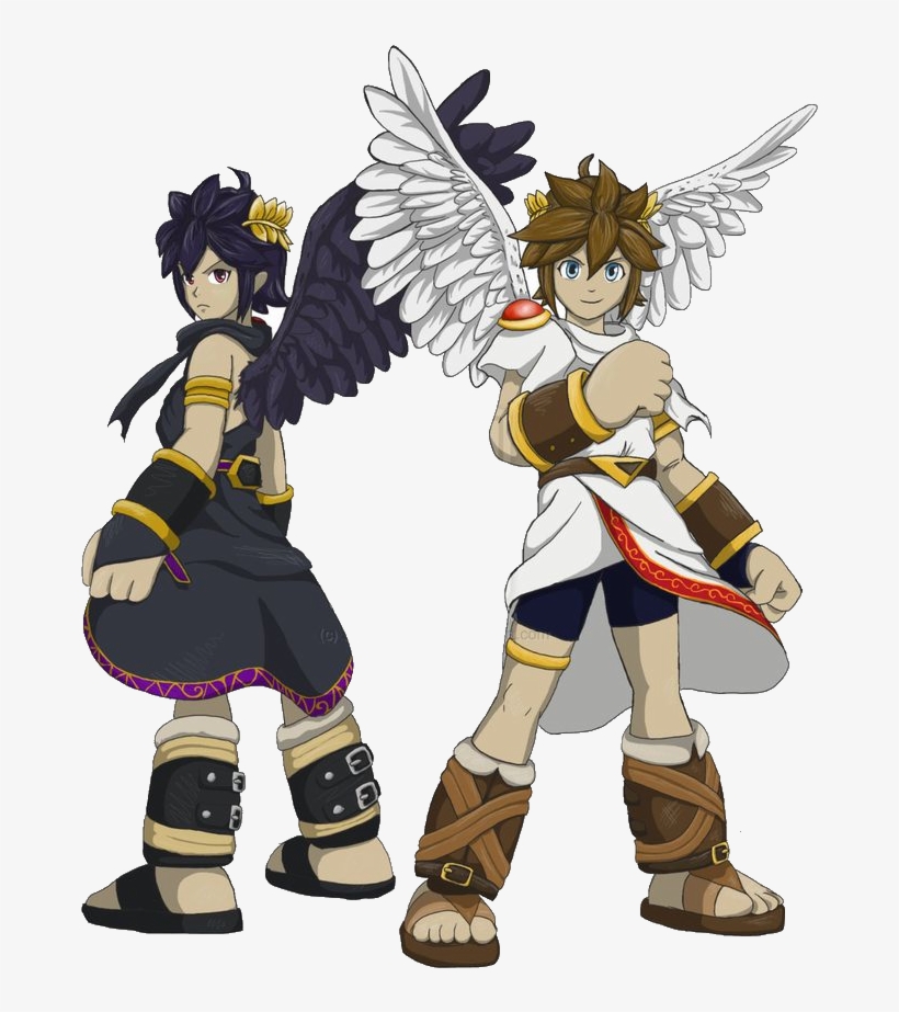 Pit And Dark Pit - Pit, transparent png