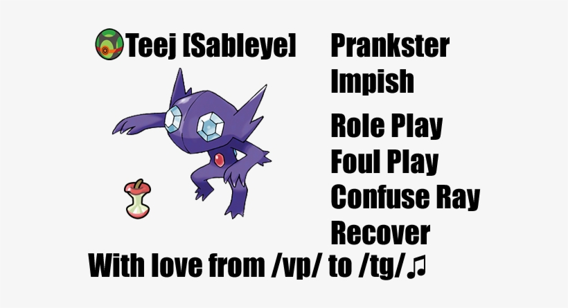 35378403 - Pokemon Sableye, transparent png