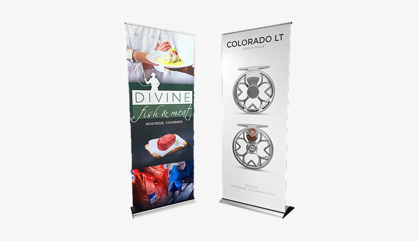 Retractable Banner Displays - Ross Reels Colorado Lt Reel Light Olive 0/3, transparent png