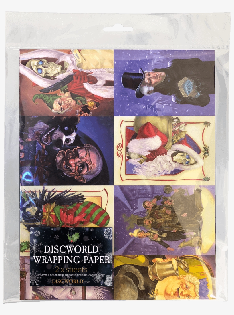 Discworld Wrapping Paper - Paul Kidby, transparent png