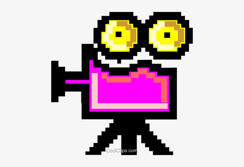 Movie Camera Symbol Royalty Free Vector Clip Art Illustration, transparent png