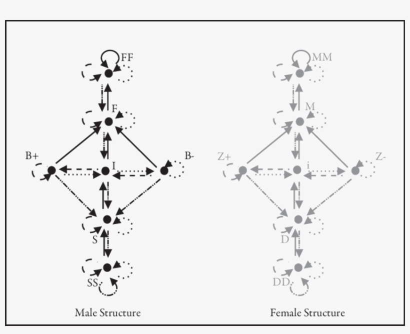 Algebra Of Male Elements And Algebra Of Female Elements - Diagram, transparent png