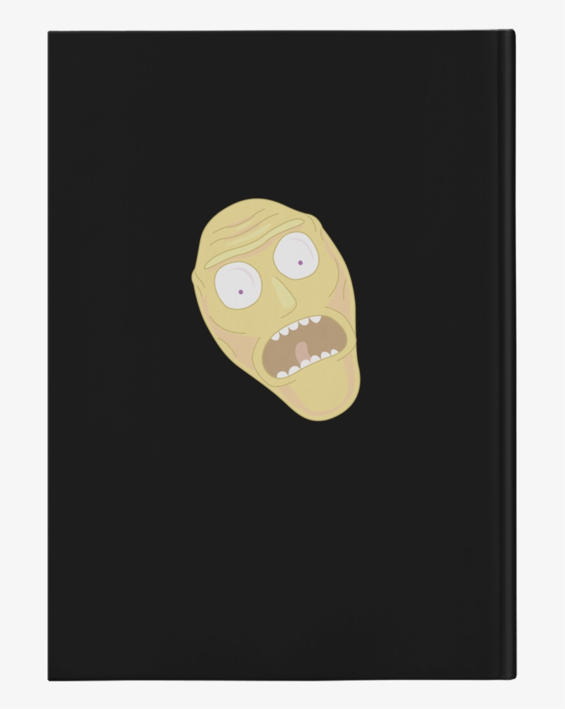 Rick And Morty Show Me What You Got Hardcover Journal - Face Mask, transparent png