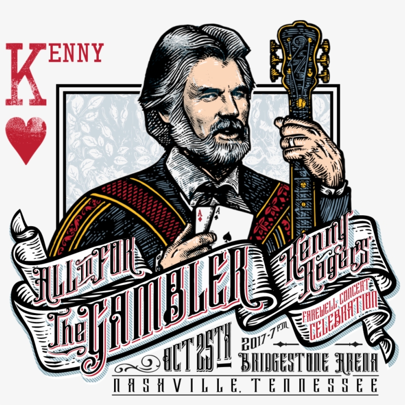 Kenny Rogers Retiring, Playing Farewell Concert With - Kenny Rogers Farewell Concert, transparent png
