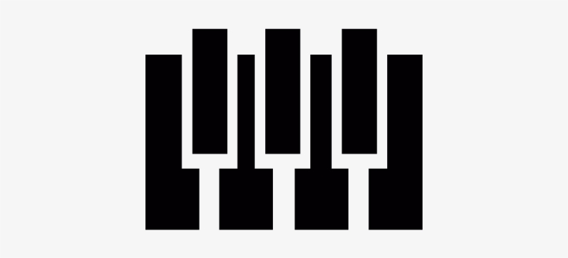 Piano Keys Vector - Piano Keys Icon Vector, transparent png