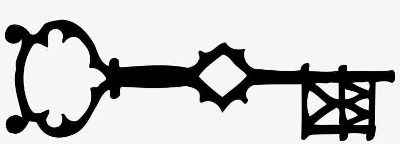 Old Key Vector Clipart - Key 4, transparent png