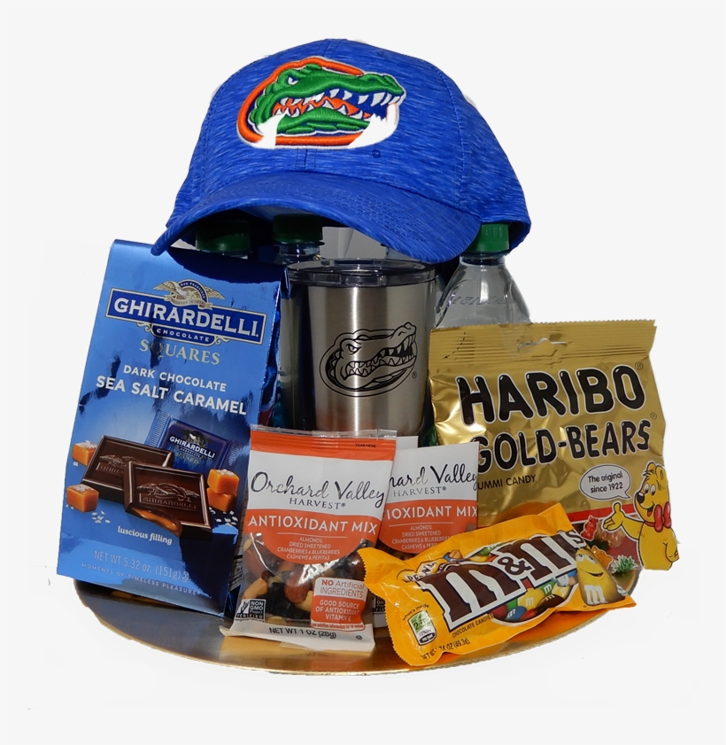 University Of Florida Gift Basket - Ghirardelli Dark Chocolate Sea Salt Caramel Squares, transparent png