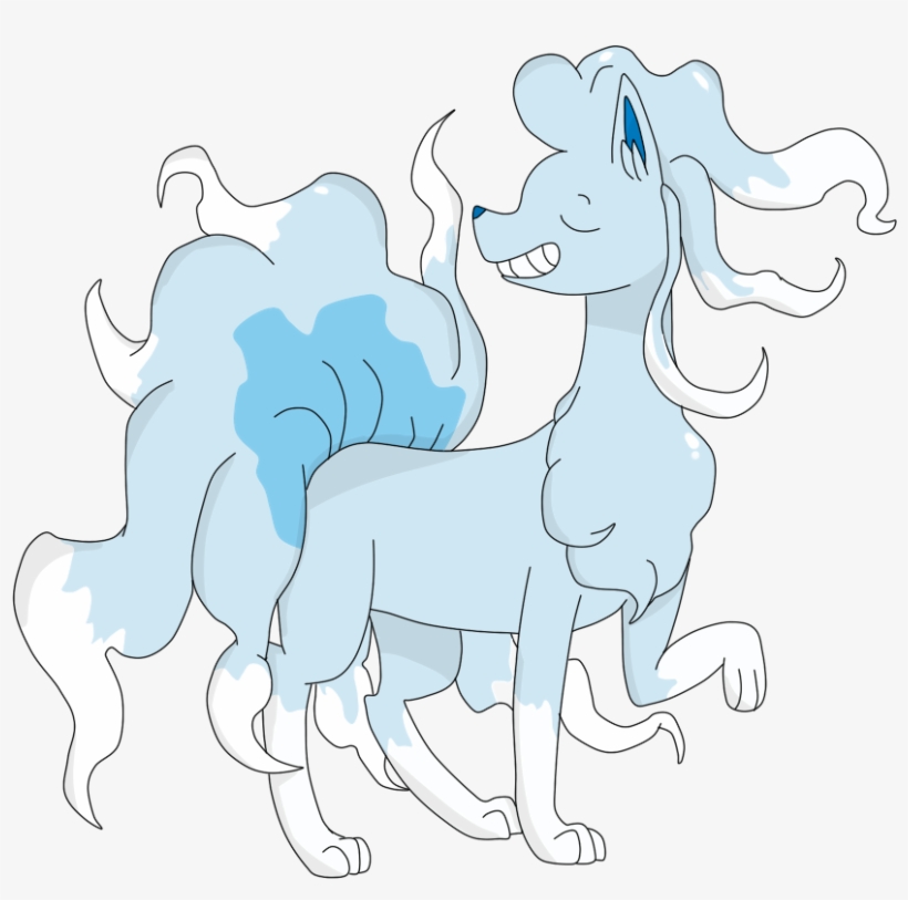 Oc Artday - Alolan Ninetales, transparent png
