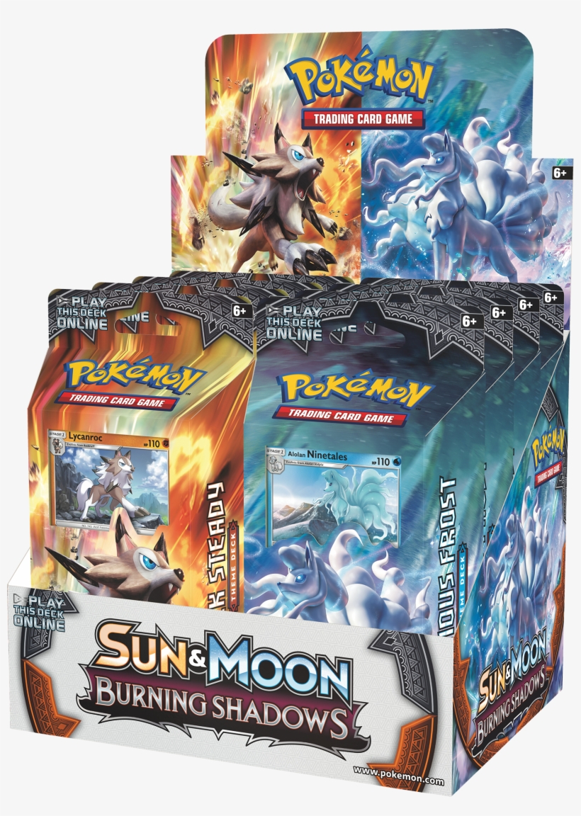 Pokemon Sun & Moon - Pokemon Sun & Moon Burning Shadows Theme Deck, transparent png