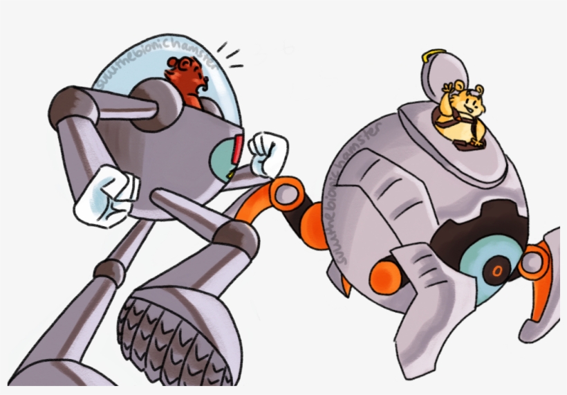 “woahhh Is That A New Kind Of Gerbil Jogger - The Adventures Of Captain Underpants, transparent png