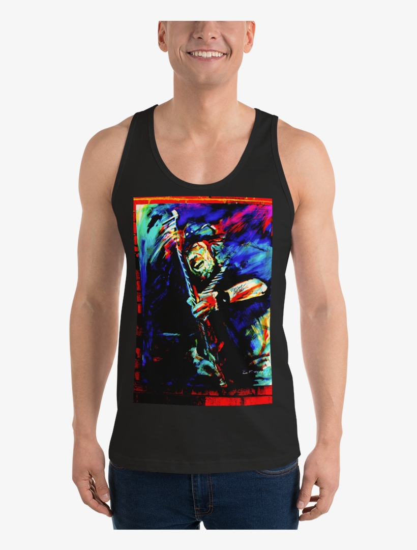 Karma Inc Apparel "kenny Olson Rocks" Limited Edition - Bella Canvas Unisex Jersey Tank, Style C3480, Black, transparent png