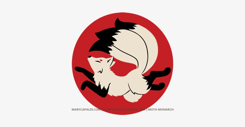 Three-tailed Kitsune Shirt Design - Kitsune Transparent, transparent png