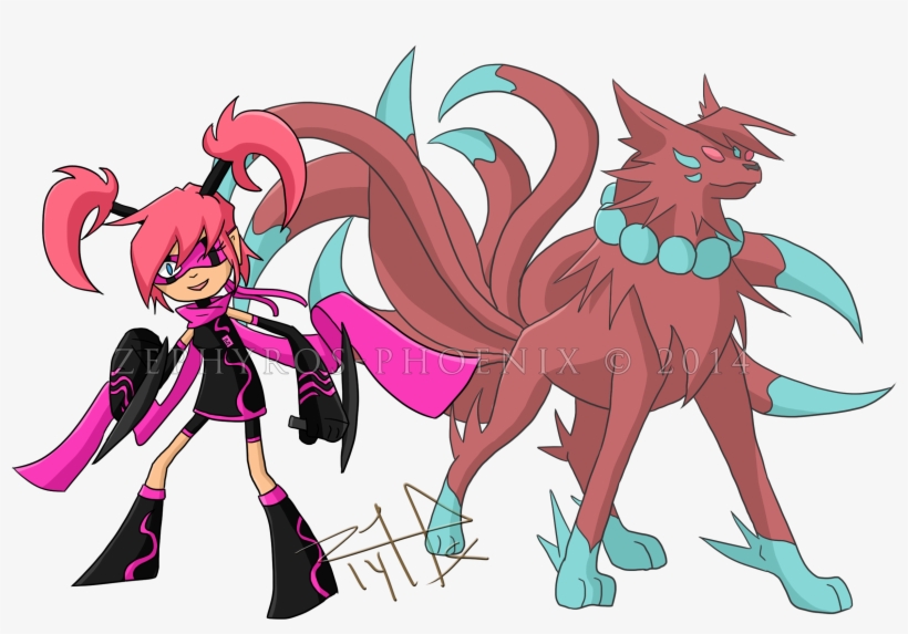 Nat And Kitsune - Randy Cunningham 9th Grade Ninja New Norisu Nine, transparent png