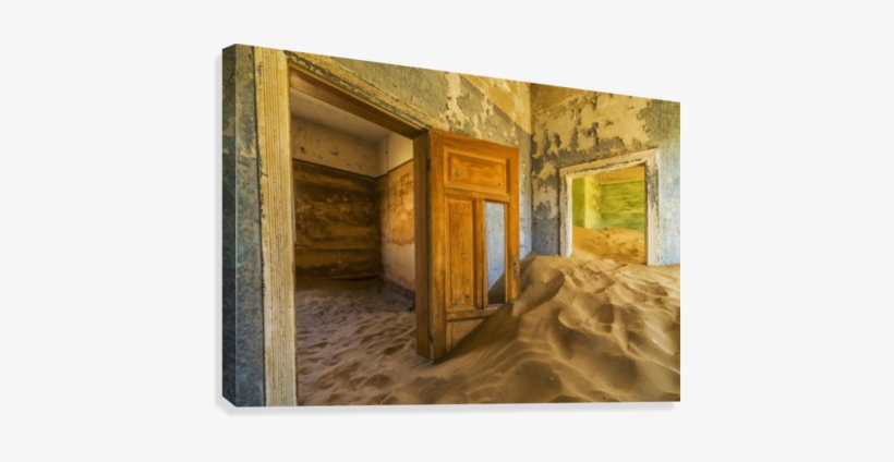 Sand In The Rooms Of A Colourful And Abandoned House - Sand In The Rooms Of A Colourful And Abt - Robert Postma, transparent png