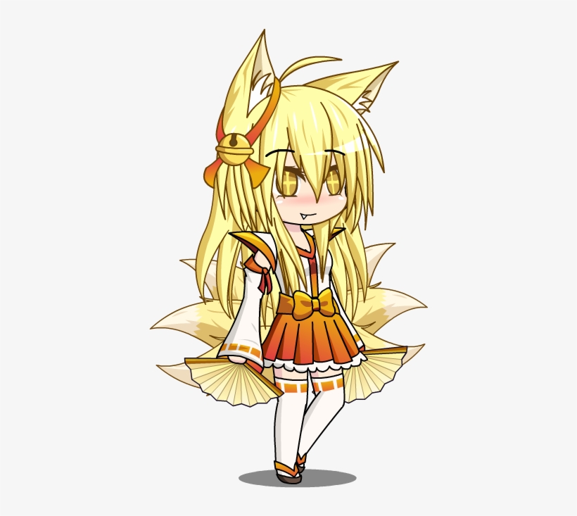 Click On The Photo To Start Tagging - Gacha World Kitsune Mitsuko, transparent png