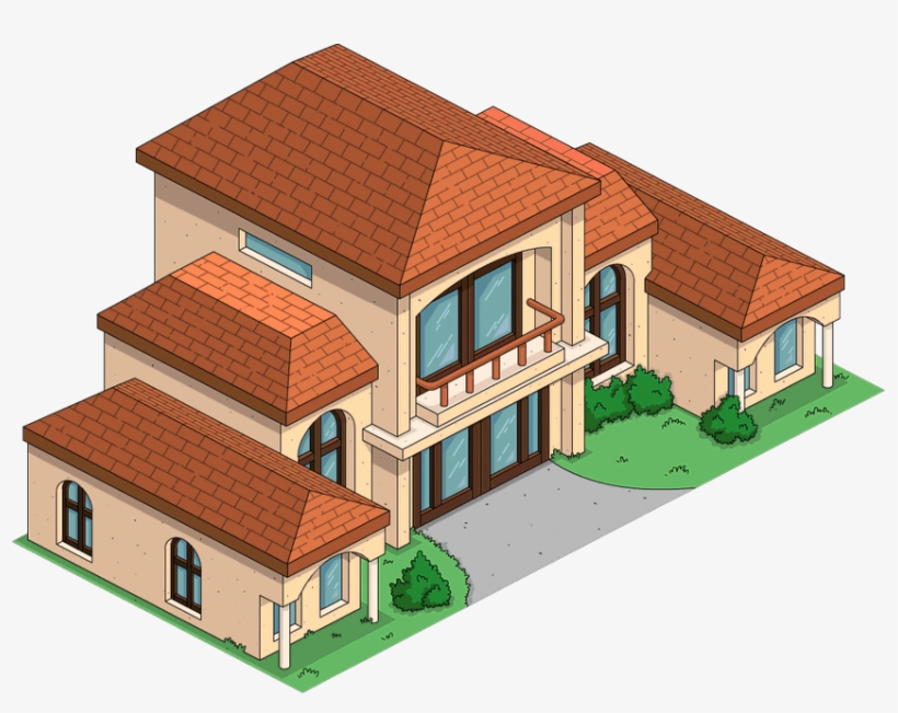 Transimage Damicosummerhome Transimage - Simpson Tapped Out Houses, transparent png