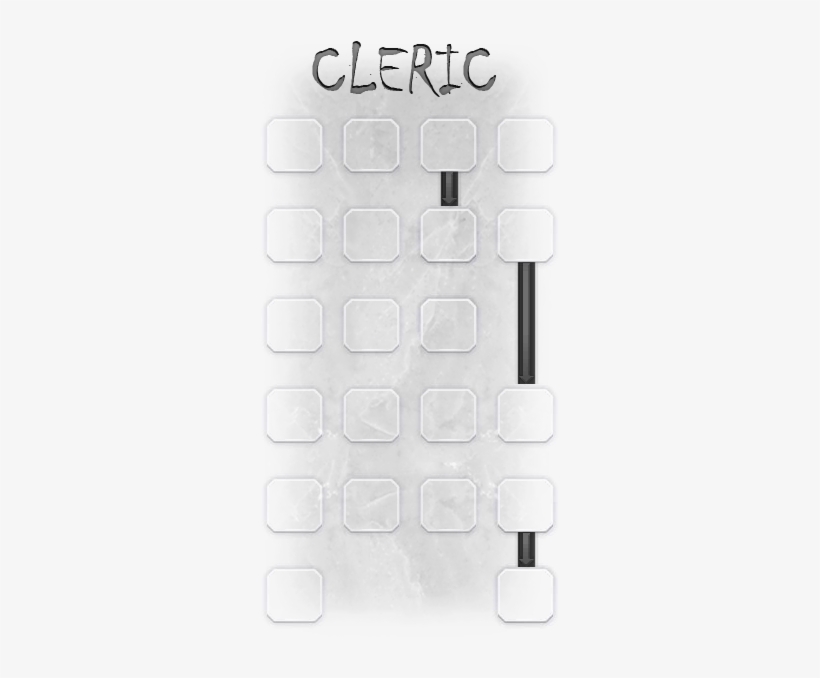 Cleric Skill Table - Portable Network Graphics, transparent png