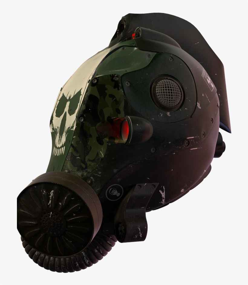 Cyberpunk Helmet Side - Cannon, transparent png