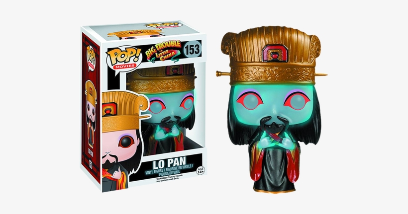 Glow In The Dark Ghost Lo Pan - Lo Pan Funko Pop, transparent png