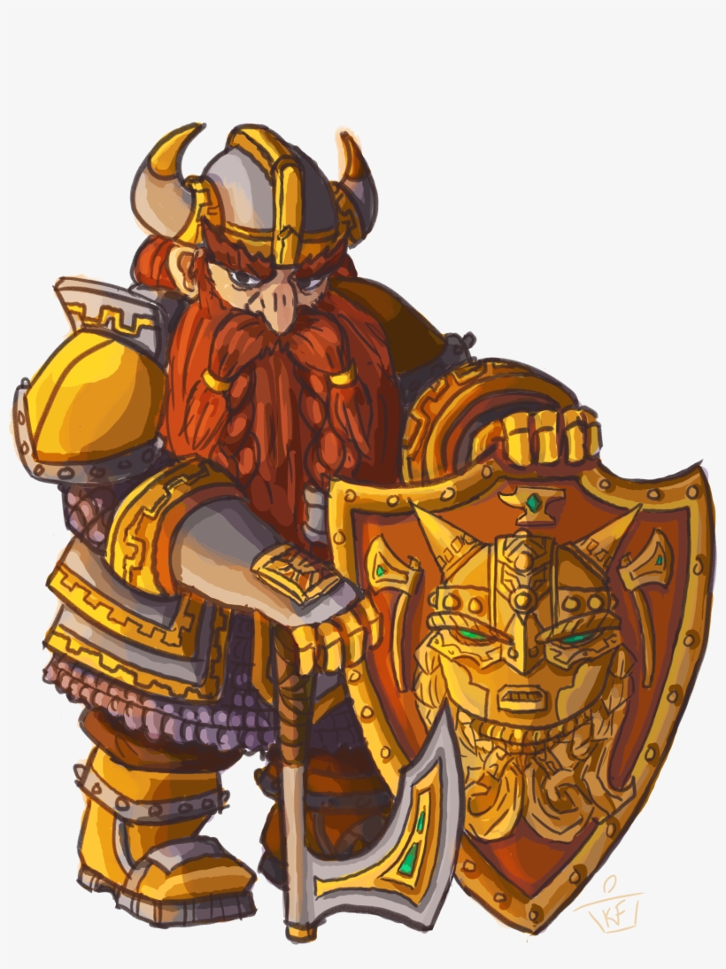 [oc][art]braegor Thorunn, Dwarf Cleric Of Valaya - Illustration, transparent png