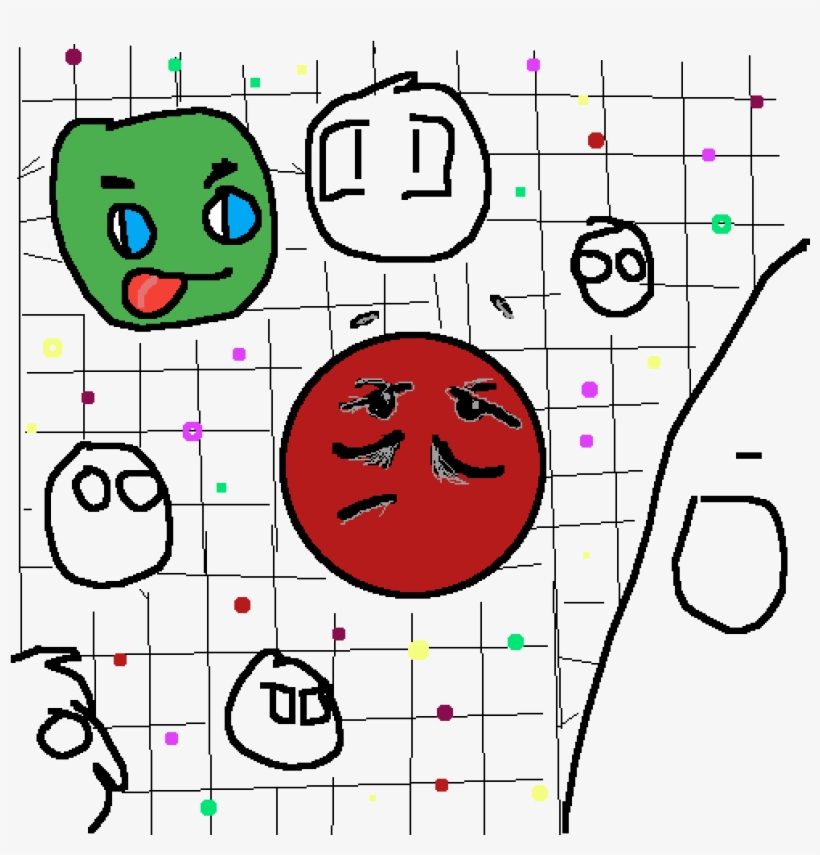 The Agar - Io Collab, transparent png