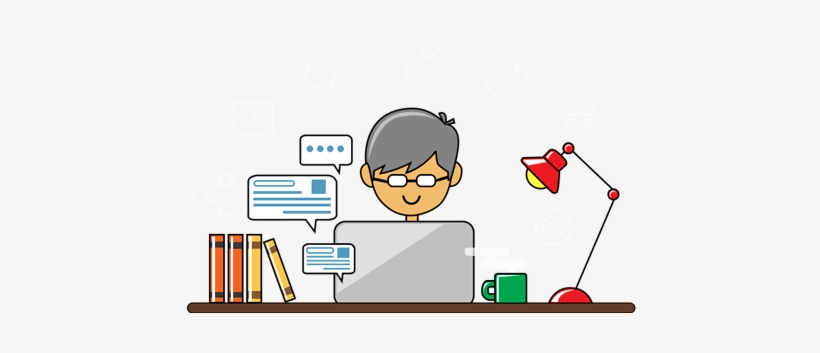 Seo Humor Header - Marketer Cartoon, transparent png