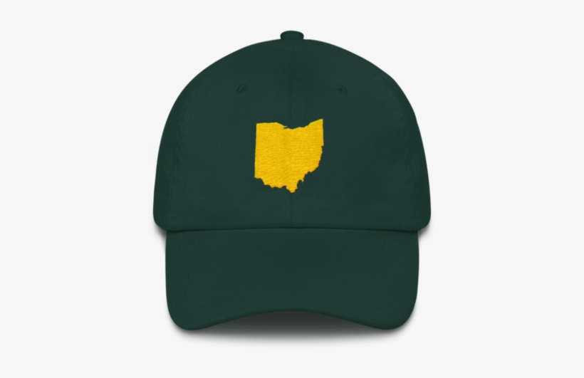 Ohio Solid White Shape Dad Hat - Hat, transparent png