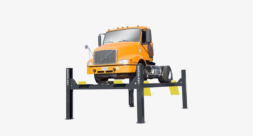 Capacity / Four-post Lift / Extended - Bendpak Hds-27x 4 Post 27,000 Lb Extended Lift, transparent png