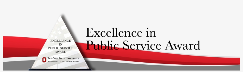 Excellenece In Public Service Award Head - Award, transparent png