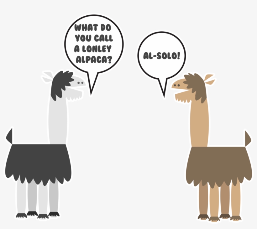Graphic Freeuse Stock Alpaca Vector Cartoon - Cartoon, transparent png