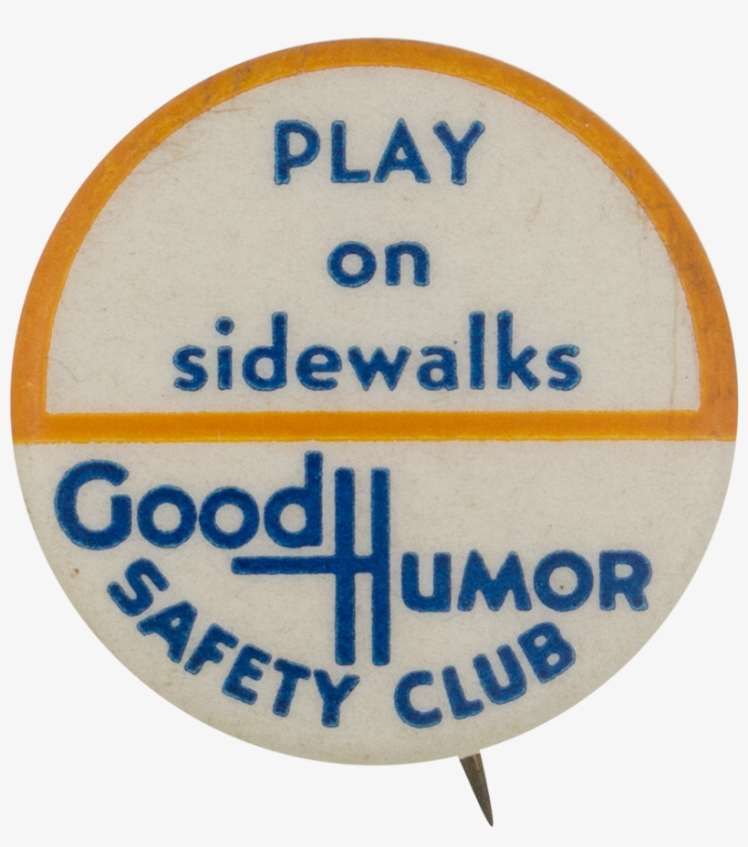 Good Humor Safety Club Sidewalks - Cross At Corners 1930's Good Humor Safety Club Ice, transparent png