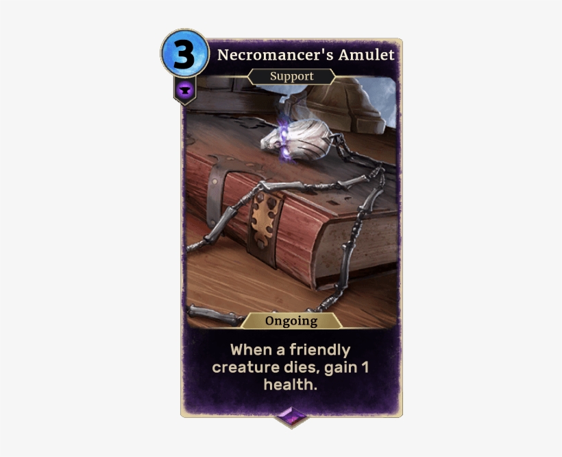 Necromancer's Amulet - Elder Scrolls Legends Dragonborn, transparent png