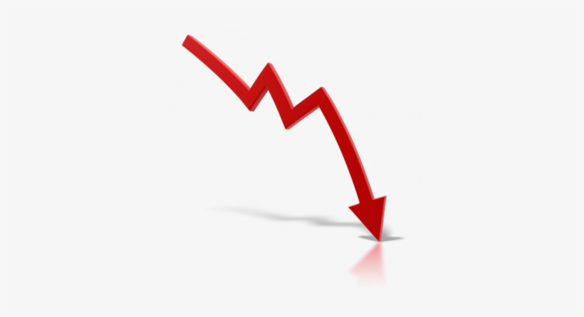Nab Online Retail Sales Index - Arrow Down, transparent png