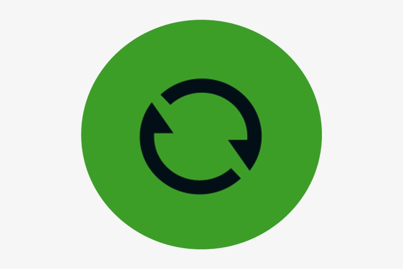 Arrow Black Circle Green - Evaluation, transparent png