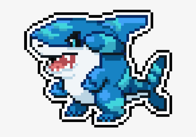 Water Gible - Alola, transparent png