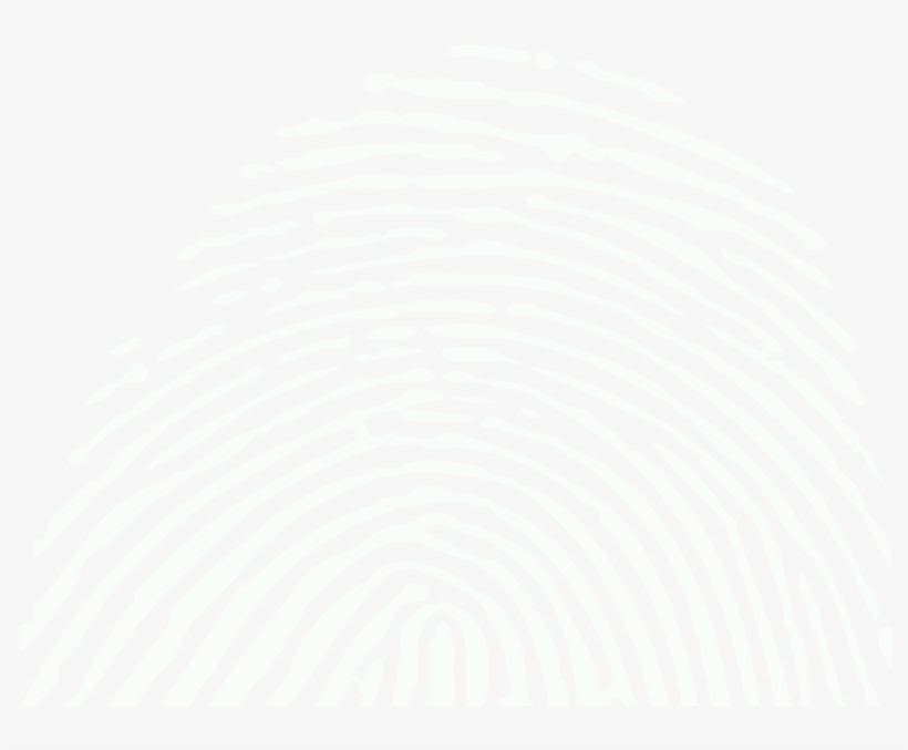 Thumb Print White - Kita Klane / Fingerprints, transparent png